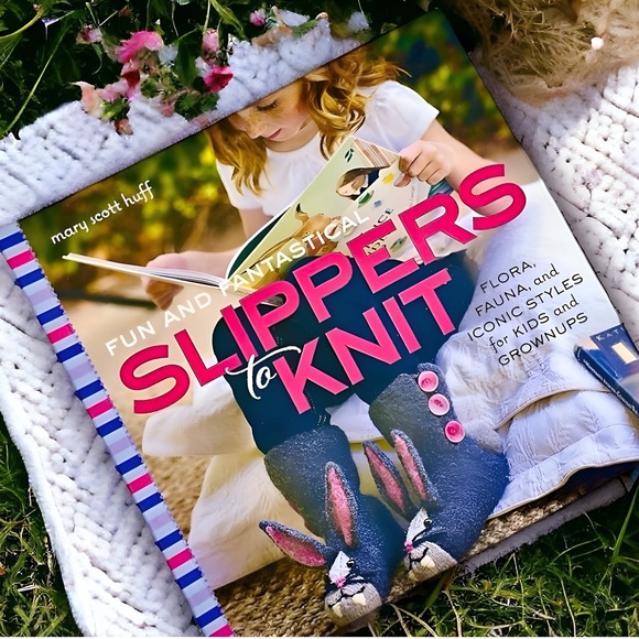 Fun and Fantastical Slippers to Knit + 3 Yarn Skeins - Picture 4 of 15